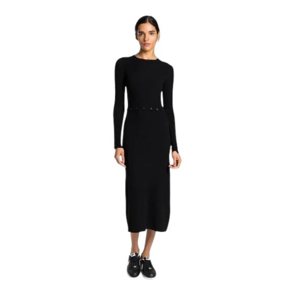 A.L.C. Sophie Dress Black Merino Wool Size XS - Picture 1 of 13